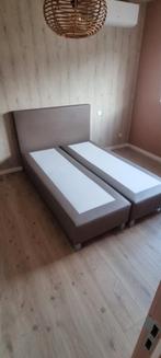 Boxspring 140x200, Huis en Inrichting, Slaapkamer | Boxsprings, Ophalen of Verzenden, Zo goed als nieuw