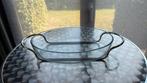 Ovale Pyrex schaal van 35 cm met onderstel, Ophalen, Gebruikt, Ovaal