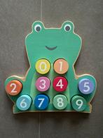 Houten puzzel/spelletje om de cijfers te leren kennen, Kinderen en Baby's, Ophalen of Verzenden, Zo goed als nieuw