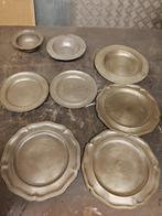 Tin borden, Antiek en Kunst, Antiek | Tin, Ophalen