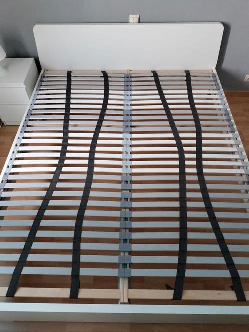 Tweepersoonsbed ikea met lattenbodem, Huis en Inrichting, Overige Huis en Inrichting, Gebruikt, Ophalen