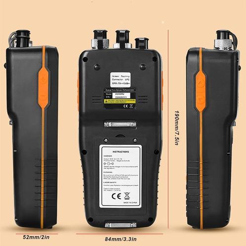 AUA28A OTDR Fiber Optic Tester 100-240V Portable, Doe-het-zelf en Bouw, Meetapparatuur, Nieuw, Ophalen of Verzenden