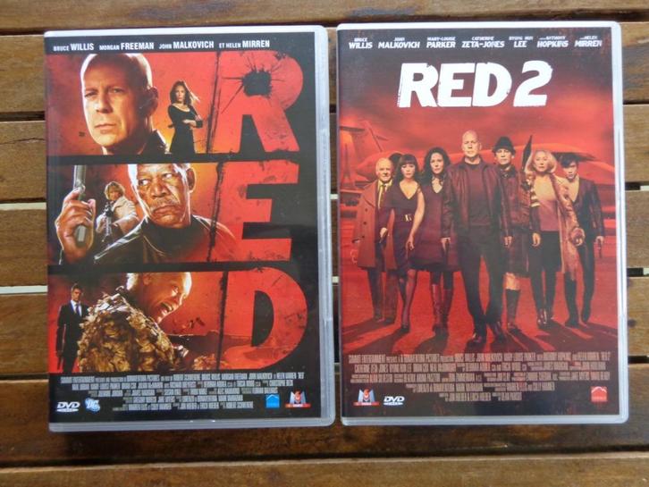 )))  Red 1 & 2 // Thriller / Action  (((, CD & DVD, DVD | Action, Comme neuf, Action, Tous les âges, Enlèvement ou Envoi