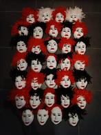 Masker collectie., Ophalen of Verzenden, Gebruikt