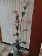 magnifique lampadaire tulipe pate de verre, Ophalen