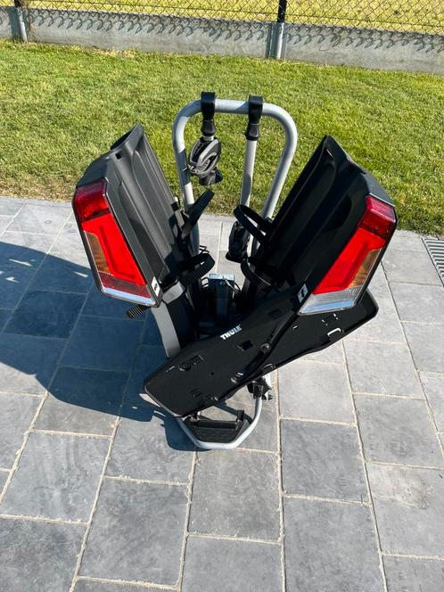 Thule easyfold voor (elektrische) fietsen. Tot 60 kg., Auto diversen, Fietsendragers, Zo goed als nieuw, Trekhaakdrager, 2 fietsen