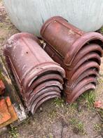 Nokpannen met sluiting, Doe-het-zelf en Bouw, Ophalen, Steen of Klei, Zo goed als nieuw, Dakpannen