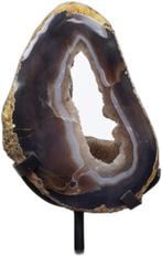 Citrine Agaat Schijf Edelsteen Brok (Amethyst) Geode, Verzenden