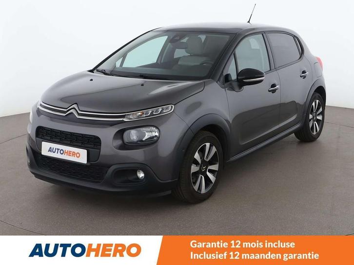 Citroën C3 1.2 PureTech Shine (bj 2019, automaat), Auto's, Citroën, Te koop, C3, ABS, Achteruitrijcamera, Airbags, Airconditioning