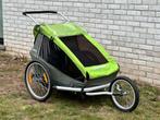 Croozer met al de opties, Fietsen en Brommers, Fietsaccessoires | Aanhangwagens en Karren, Ophalen, Zo goed als nieuw