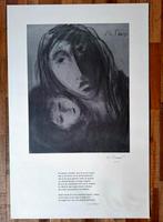 Moeder en kind, handgesigneerd door G. De Pauw, Antiek en Kunst, Kunst | Tekeningen en Fotografie, Ophalen