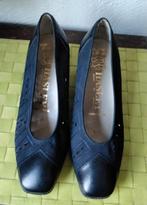 NIEUW - HASLEY blauwe schoenen gemaakt in Frankrijk P 39, Schoenen met lage hakken, Blauw, Nieuw, Ophalen of Verzenden