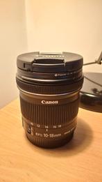 Canon EFS 10-18 mm groothoeklens met beeldstabilisatie, Enlèvement ou Envoi, Comme neuf, Objectif grand angle, Zoom