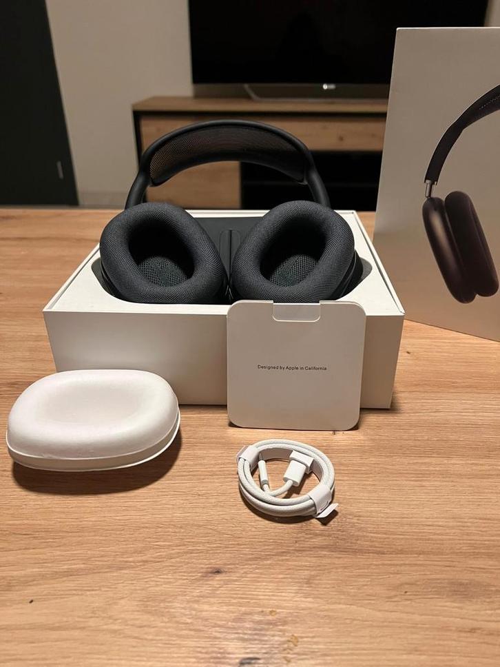 Apple Airpods Max 2 Midnight - Nieuwstaat, Audio, Tv en Foto, Hoofdtelefoons, Zo goed als nieuw, Over oor (circumaural), Overige merken