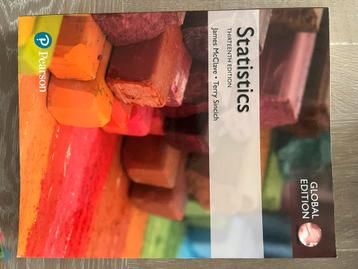Statistics thirteenth edition James McClave beschikbaar voor biedingen