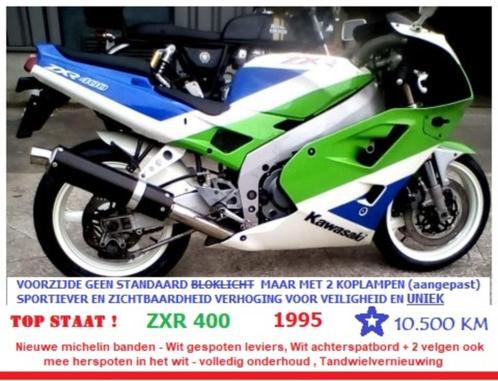 Motoren / Zeldzame ZXR 400 in prima staat, Motoren, Motoren | Kawasaki, Particulier, SuperMoto, 4 cilinders, Motorrijbewijs A