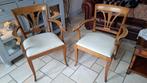Antieke stoelen, Twee, Hout, Bruin, Zo goed als nieuw