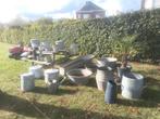 Groot lot diverse zinken en aluminium voorwerpen, Antiek en Kunst, Curiosa en Brocante, Ophalen