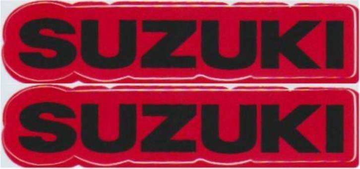 Suzuki sticker set #10, Motoren, Accessoires | Stickers, Verzenden