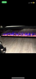 Elektrische sfeerhaard met verwarming, Muziek en Instrumenten, Licht en Laser, Ophalen, Zo goed als nieuw