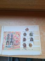 Postzegels maskers, Ophalen