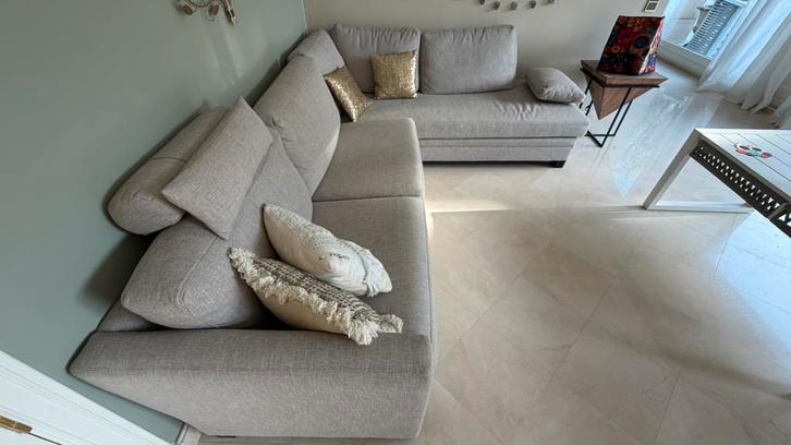 Canapé d’angle Vastiau Godeau 2 modules en excellent état, Huis en Inrichting, Zetels | Complete zithoeken, Gebruikt, Ophalen