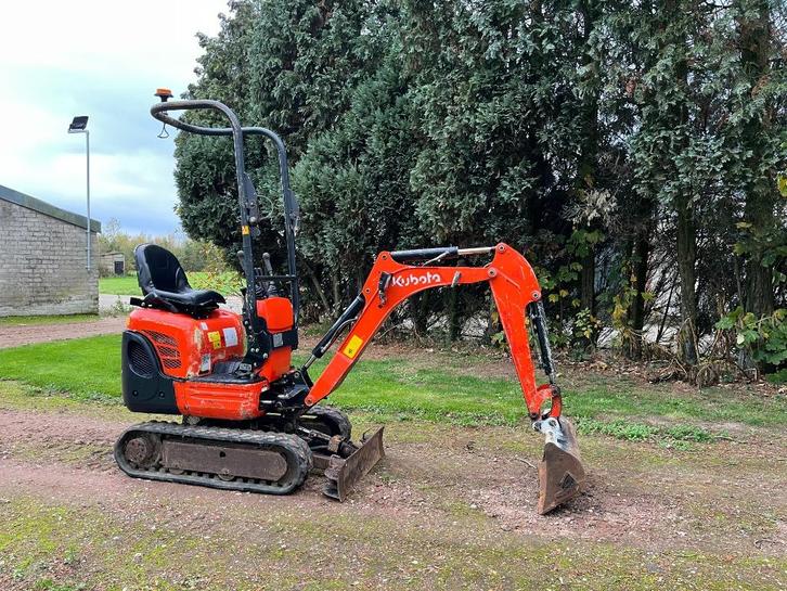 Kubota K008-3 2017 Minigraver, Zakelijke goederen, Machines en Bouw | Kranen en Graafmachines, Graafmachine, Ophalen