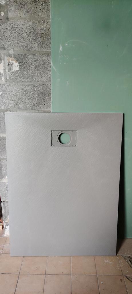 Bac de douche plat neuf 120x90 cm, Huis en Inrichting, Badkamer | Badkamermeubels, Zo goed als nieuw, Ophalen