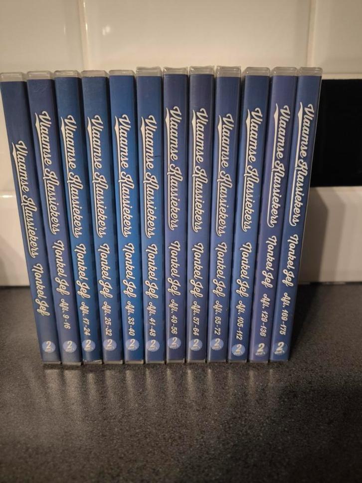 Nieuwe Nonkel Jef dvd's 12;doosjes met 24 dvd's, Cd's en Dvd's, Dvd's | Nederlandstalig, Zo goed als nieuw, Ophalen of Verzenden
