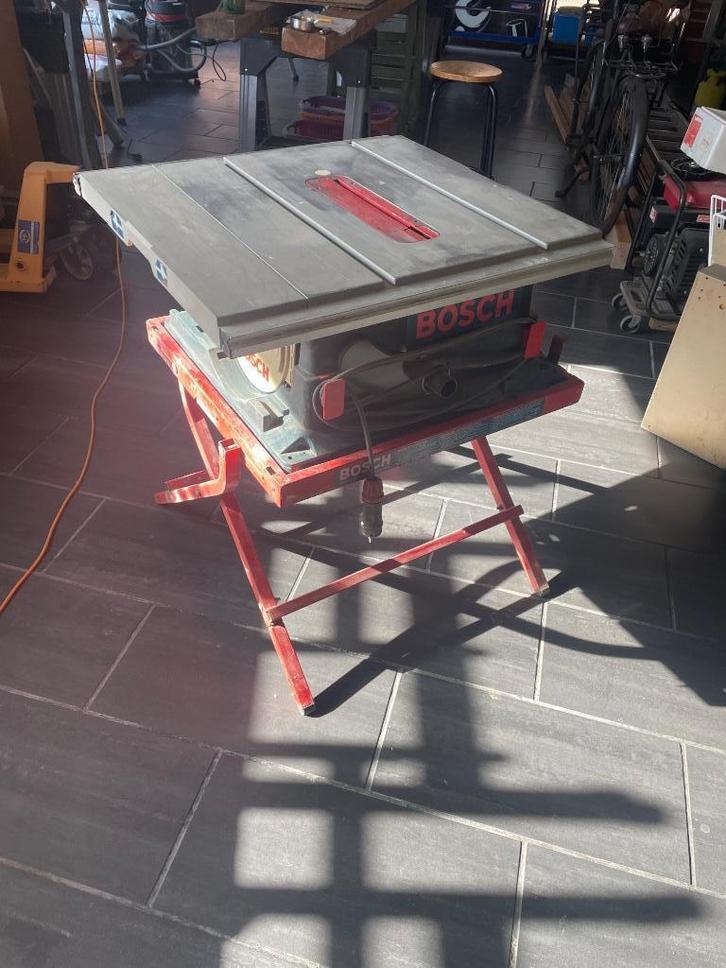 Tafel zaag  bosch, Doe-het-zelf en Bouw, Gereedschap | Zaagmachines, Zo goed als nieuw, Ophalen of Verzenden