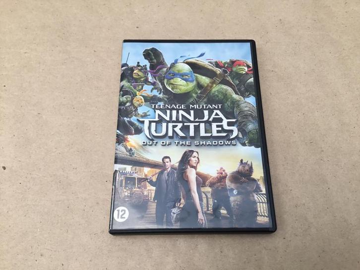 Dvd Teenage Mutant Ninja Turtles Out of the Shadows, Cd's en Dvd's, Dvd's | Actie, Zo goed als nieuw, Actiekomedie, Vanaf 12 jaar