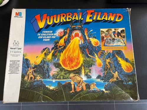 Vuurbal Eiland 1989, Hobby en Vrije tijd, Gezelschapsspellen | Bordspellen, Gebruikt, Ophalen of Verzenden