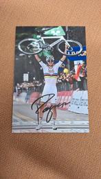 Foto Tadej Pogacar met handtekening (print) # Wereldkampioen, Envoi, Neuf, Autres types