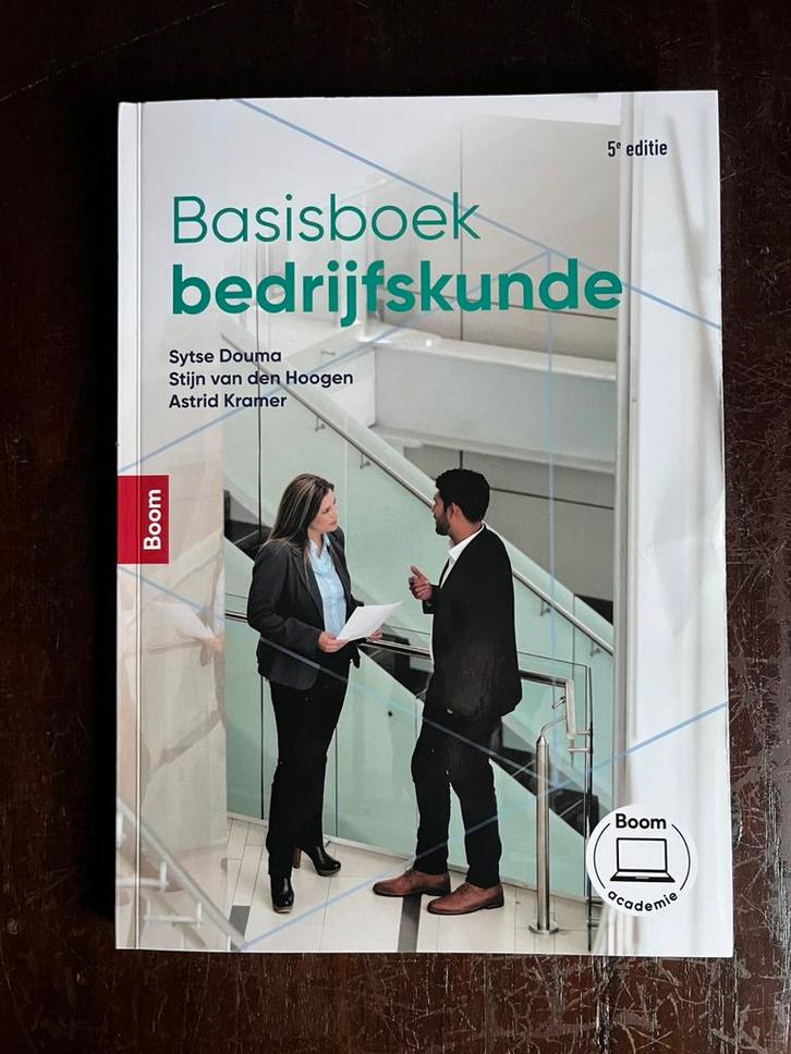 Sytse Douma - Basisboek bedrijfskunde, Boeken, Wetenschap, Ophalen of Verzenden