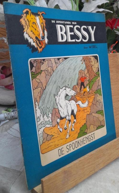 bessy nr 10 de spookhengst  1ste druk 1956, Boeken, Stripverhalen, Gelezen, Eén stripboek, Ophalen of Verzenden