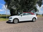 Audi A3 Cabrio Bordeau - 2010 - 1.6 benzine, Auto's, Voorwielaandrijving, Cabriolet, 1600 cc, Wit