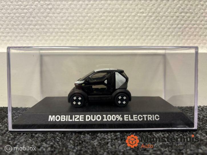 Miniatuur Renault Mobilize Duo 100% electric, Auto-onderdelen, Overige Auto-onderdelen, Nieuw, Ophalen of Verzenden