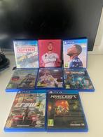 PS4 allerlei spellen, stuur met toebehoren en toetsenbord, Games en Spelcomputers, Games | Sony PlayStation 4, Ophalen of Verzenden