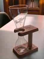 Kwak glas in houder, Verzamelen, Glas en Drinkglazen, Ophalen of Verzenden
