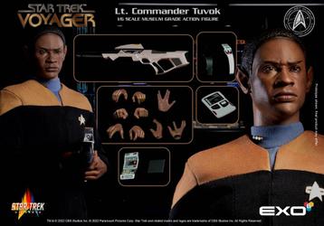 Star Trek Exo-6 Lt Commander Tuvok 1/6 Figure beschikbaar voor biedingen