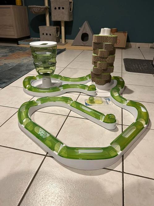 CATIT kattenspeelgoed - XL parcours- voederboom - krabpaal, Dieren en Toebehoren, Kattenspeelgoed, Zo goed als nieuw, Ophalen