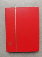 klein rood postzegelalbum Leuchtturm - 32 witte pag. (leeg), Postzegels en Munten, Ophalen of Verzenden, Verzamelalbum