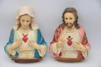 images chrétiennes vintage - Jésus et Marie, Enlèvement ou Envoi