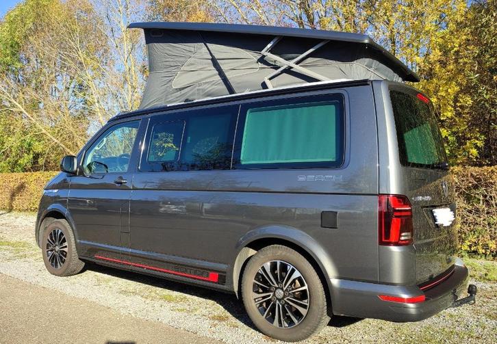 Volkswagen T6.1 California Beach - Maxx Camp - 100AhLiFePO4, Caravans en Kamperen, Mobilhomes, Particulier, tot en met 2, Buscamper of Camperbus