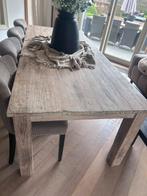 Eettafel William Winston collection, Huis en Inrichting, Ophalen, 100 tot 150 cm, Eikenhout, 200 cm of meer