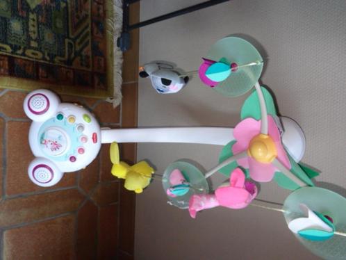 Tiny Love Muziek Mobiel groove Princess, Kinderen en Baby's, Speelgoed | Babyspeelgoed, Zo goed als nieuw, Mobiel, Met licht, Met geluid