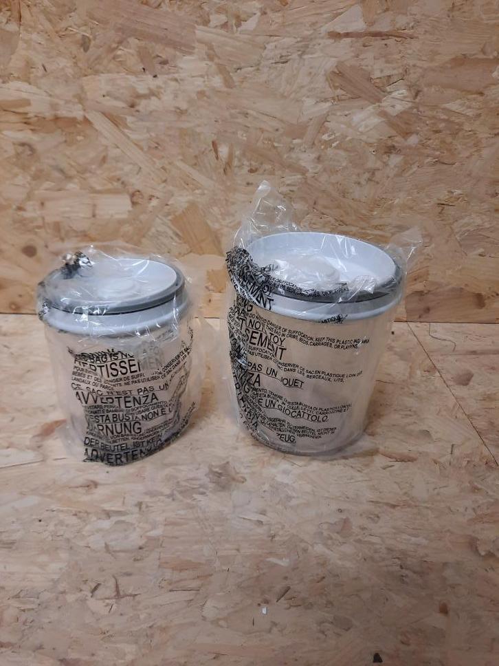 FoodSaver vacuümpotten kunststof transparant 2-delig, Huis en Inrichting, Keuken | Keukenbenodigdheden, Nieuw, Ophalen