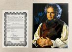 IAN HOLM Signature et certificat Seigneur des Anneaux Bilbo, Comme neuf, Autres types, Enlèvement ou Envoi