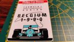 Sticker F1 Philips car stereo Belgium GP '90 Leyton House F1, Verzamelen, Ophalen of Verzenden