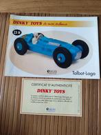 Dinky ATLAS fascicule + Certificat _ Citroën 2CV _ ref. 558, Ophalen of Verzenden, Nieuw, Overige typen, Dinky Toys